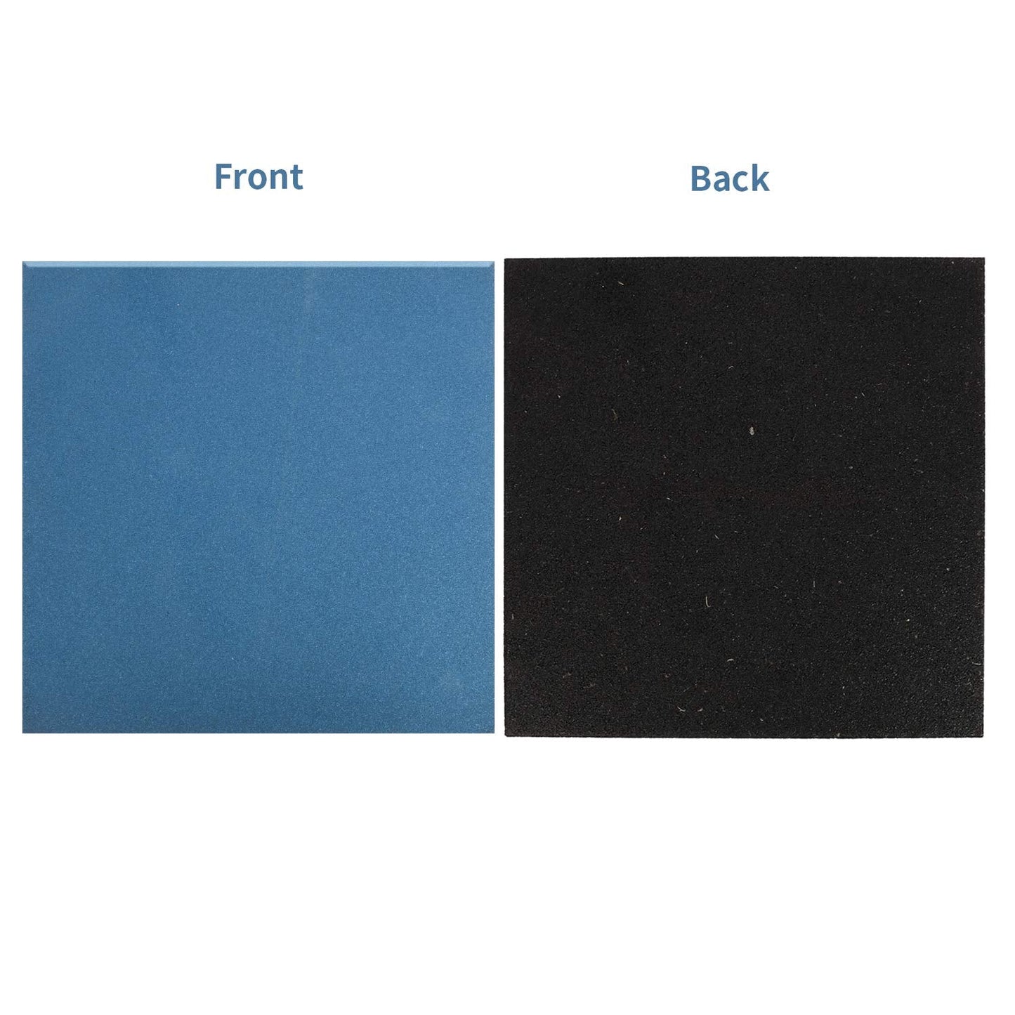 MYOYAY 1" Thick Interlocking Tiles 4 Pack 20" x 20” Rubber Flooring Mats Non-Slip Heavy-Duty Mats for Playground, Indoor and Outdoor Gym Floor, Sport Floor, Backyard Play Area