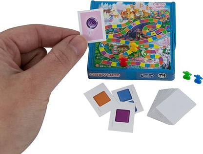 World's Smallest Board Games Set of 4 - Scrabble Monopoly Operation Candy Land (Bundle)