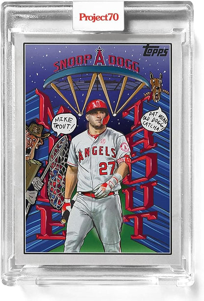 Topps Project70 Card 489 | 2002 Mike Trout by Snoop Dogg