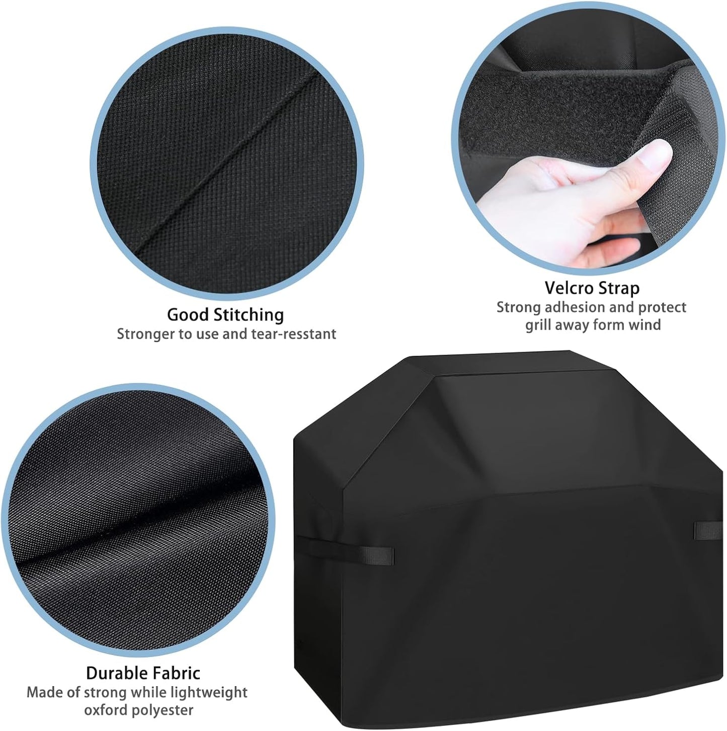 Weber Grill Cover - Heavy Duty Waterproof Protection for Spirit II 300 & Spirit 300 Series - 51 Inch