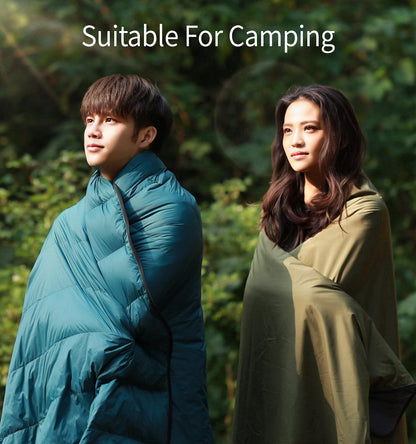 Litume Ultra Compact Down Sleeping Bag, 3 Season, Lightweight, 700 Fill Power, Packable Adults, Double for Backpacking, Camping, Hiking, with Stuff Sack Sleep Sacks (C2202)
