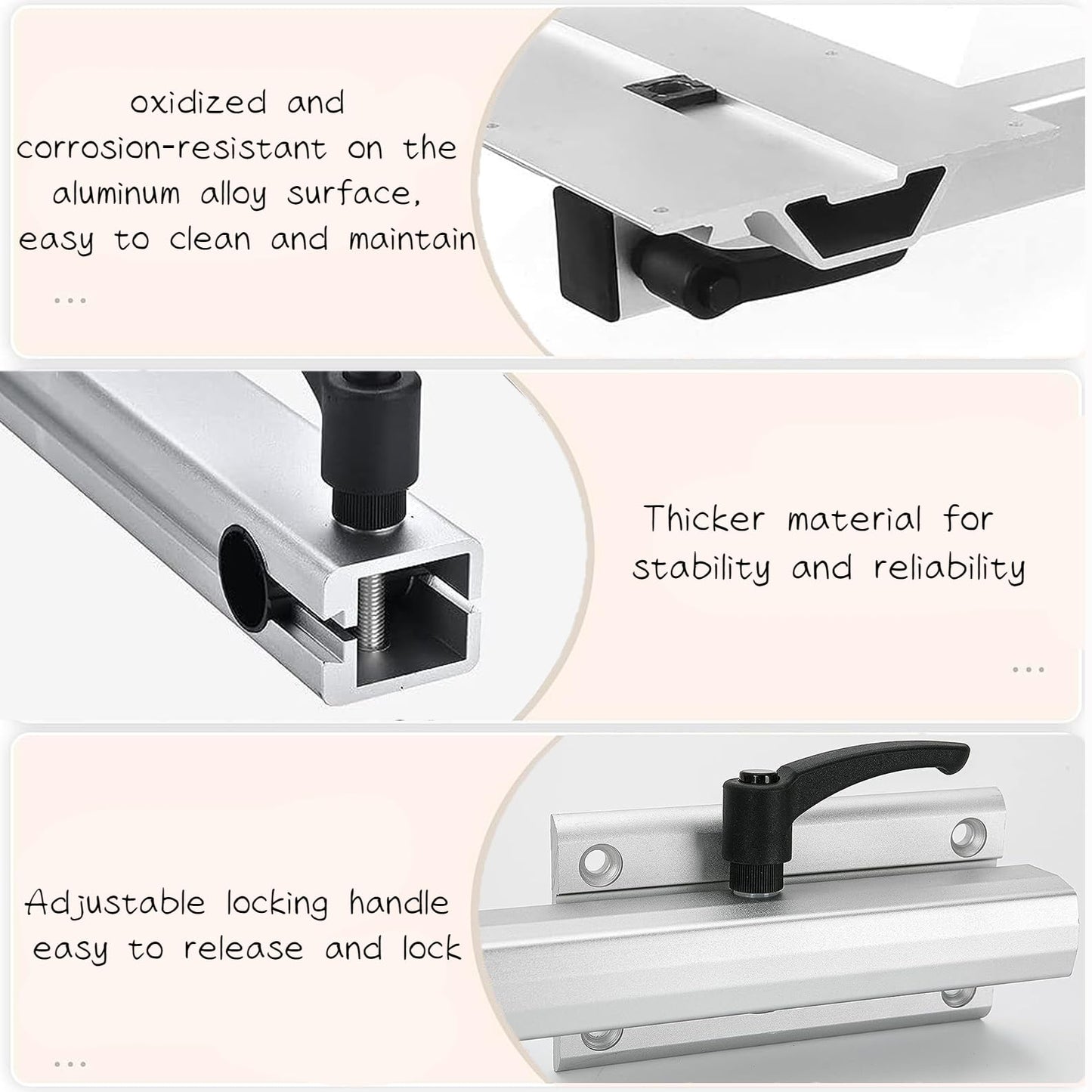HWHongRV Removable Swivel Table Legs for The Campervan RV Recreational Vehicle or yatch…