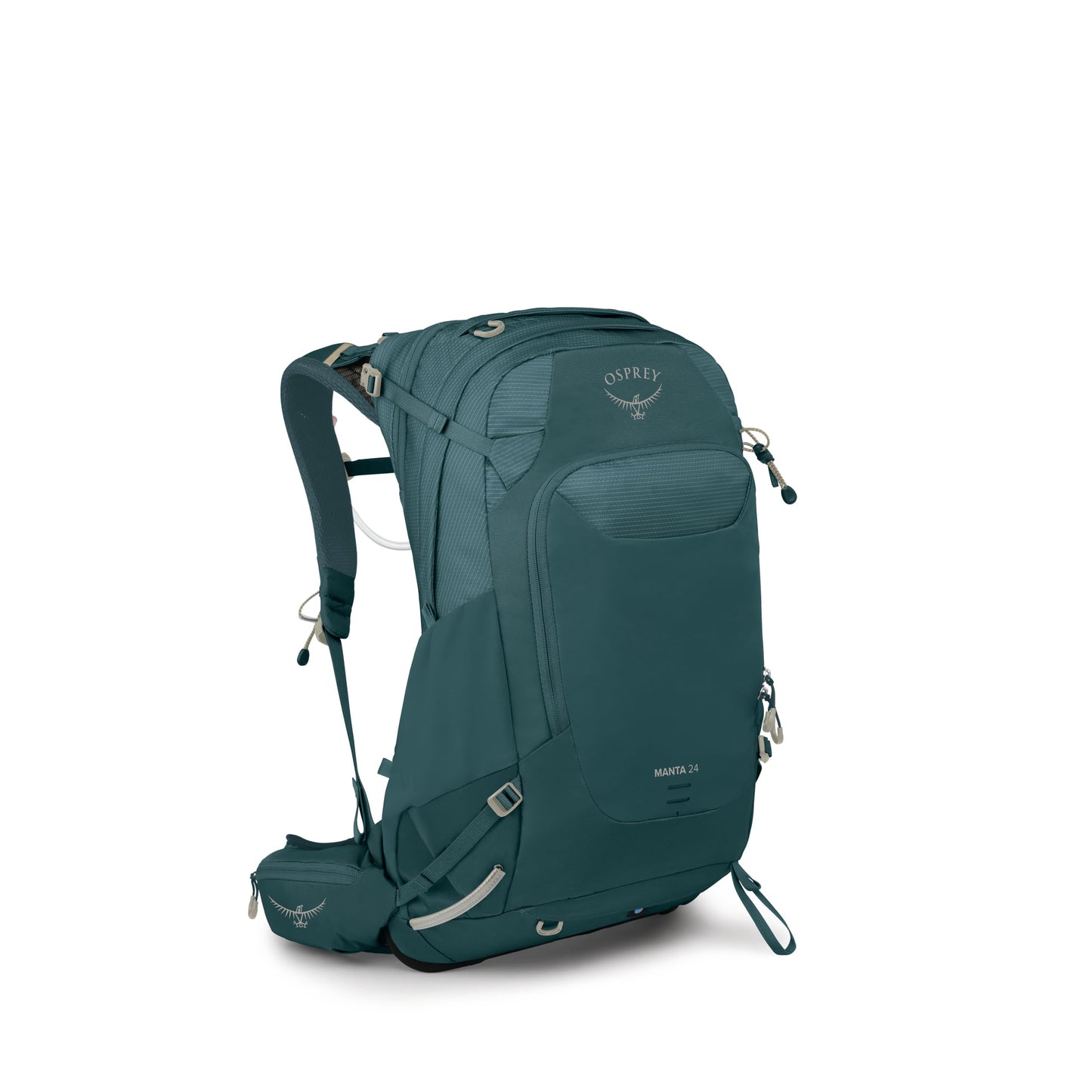 Osprey Manta 24L Men's Hiking Backpack with Hydraulics Reservoir - Hydration Pack with Water Bladder, Torrent Blue