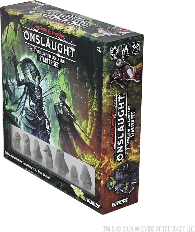 Dungeons &amp Dragons Onslaught: Tendrils of the Lichen Lich Starter Set