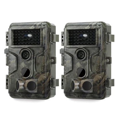 GardePro A3S 2-Pack Trail Camera (Non-Cellular, Non-WiFi), Enhanced Low-Light Performance, 64MP Photo & 1296P HD Video, 0.1s Trigger, 100ft No-Glow Night Vision, Motion Activated Wildlife Camera
