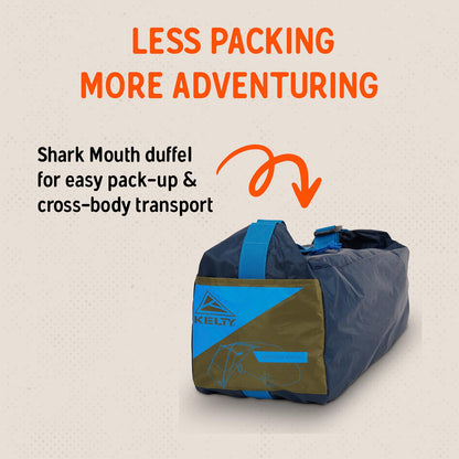 Kelty Sideroads Awning Shelter for Car Camping, Tailgating, and Summer Beach Trips, Protection from Elements and UV, Universal Mount, Sturdy Steel Frame, Easy Setup