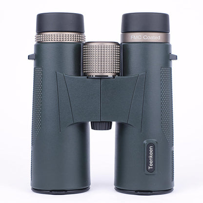 Teenkeen 12x42 ED HD Binoculars for Adults, IPX7 Nitrogen Filled Waterproof & Fogproof Large Eyepiece Low Light Vision Optical System with FMC Coated & BAK4 Prism for Bird Watching Travel Hunting
