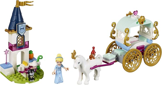 LEGO Disney Cinderella’s Carriage Ride 41159 4+ Building Kit (91 Pieces)