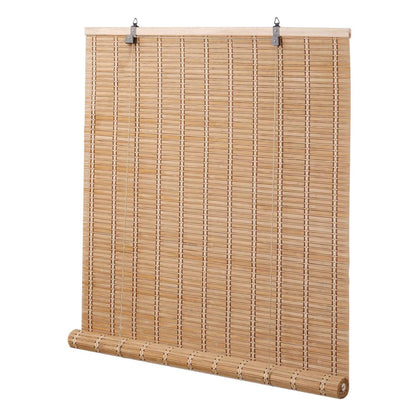 Bamboo Blinds for Interior Windows, Easy to Install Bamboo Shades for Indoor Windows, Custom Roller Shades for Indoor Window and Outdoor Patio, 48" W x 85" H
