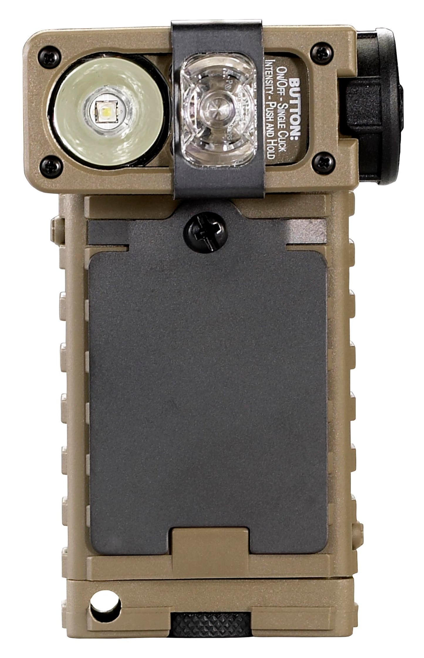 Streamlight 14066 Sidewinder 55-Lumens LED Rescue Waterproof Flashlight with (2) AA Alkaline Batteries in Box, Coyote