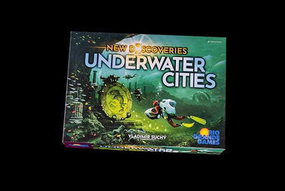 Rio Grande Games Underwater Cities New Discoveries Board Game Expansion Strategy