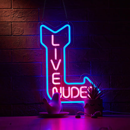 Neon Signs Girls Beer Bar Home Art Neon Light LED Neon Lights Sign with Dimmer for Bedroom Office Hotel Pub Cafe Recreation Room Man Cave Wall Sign Decor(Pink)