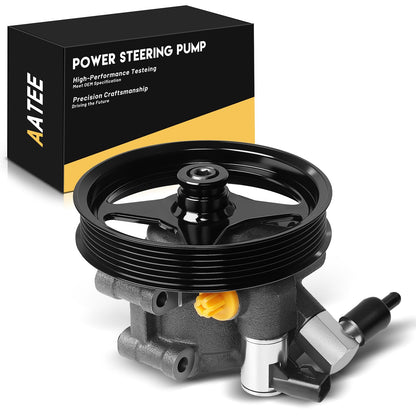 AATEE Power Steering Pump with Pulley for:-Ford Crown Victoria 1992-2002, Expedition 1997-2001 for:-Lincoln Town Car 1991-2002, Navigator 1998-2002, Grand Marquis 1992-2002 4.6L 5.4L Replace# 20-260