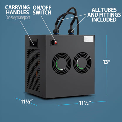 Polar Revive Chiller 2.0 for Ice Bath and Cold Plunges including all hoses and pumps. 1/3 HP, 2/3 HP, 1 HP Models (1/3 HP)