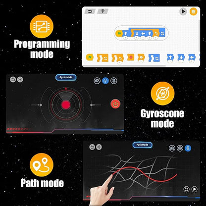 Gohero Robot Building Kit5 in 1 STEM Toys for Boys Toys Age 8-10 with Remote &amp App ControlRobotics Technic Kits with 16 LED ExpressionsChristmas &amp Birthday Gifts for Teen Boys &amp Grils (