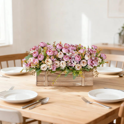 yeeplant Floral Centerpiece, 13 in Arrangement, Home, Events