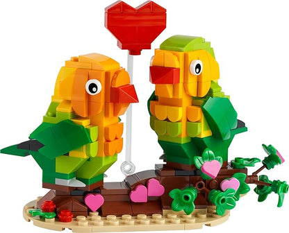 LEGO Valentine Lovebirds Building Toy Set - Fun and Engaging Build for Kids Girls &amp Boys Ages 8+ - Decoration and Gift - 40522