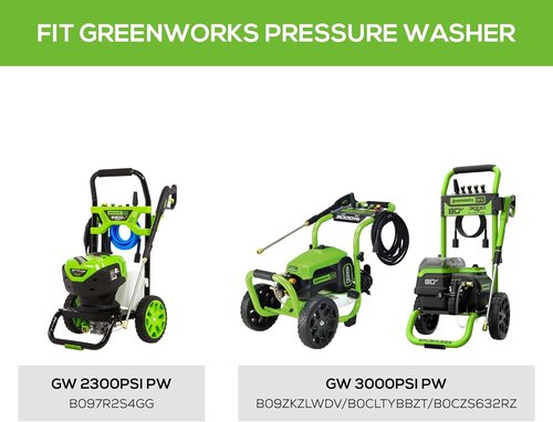 Greenworks 12-Inch Surface Cleaner - Efficient Pressure Washer Attachment for Quick Cleaning