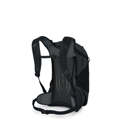 Osprey Hikelite 18L Durable Hiking Backpack - Travel Daypack with Rain Cover for Men and Women, Raven Black
