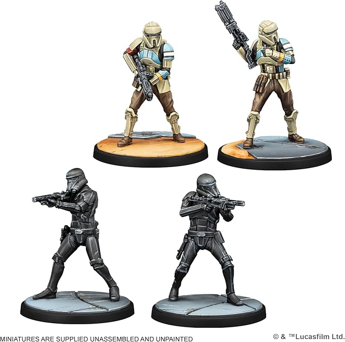 Star Wars Shatterpoint Deploy The Garrison Squad Pack - Tabletop Miniatures Game Strategy Game for Kids and Adults Ages 14+ 2 Players 90 Min Playtime Made by Atomic Mass Games