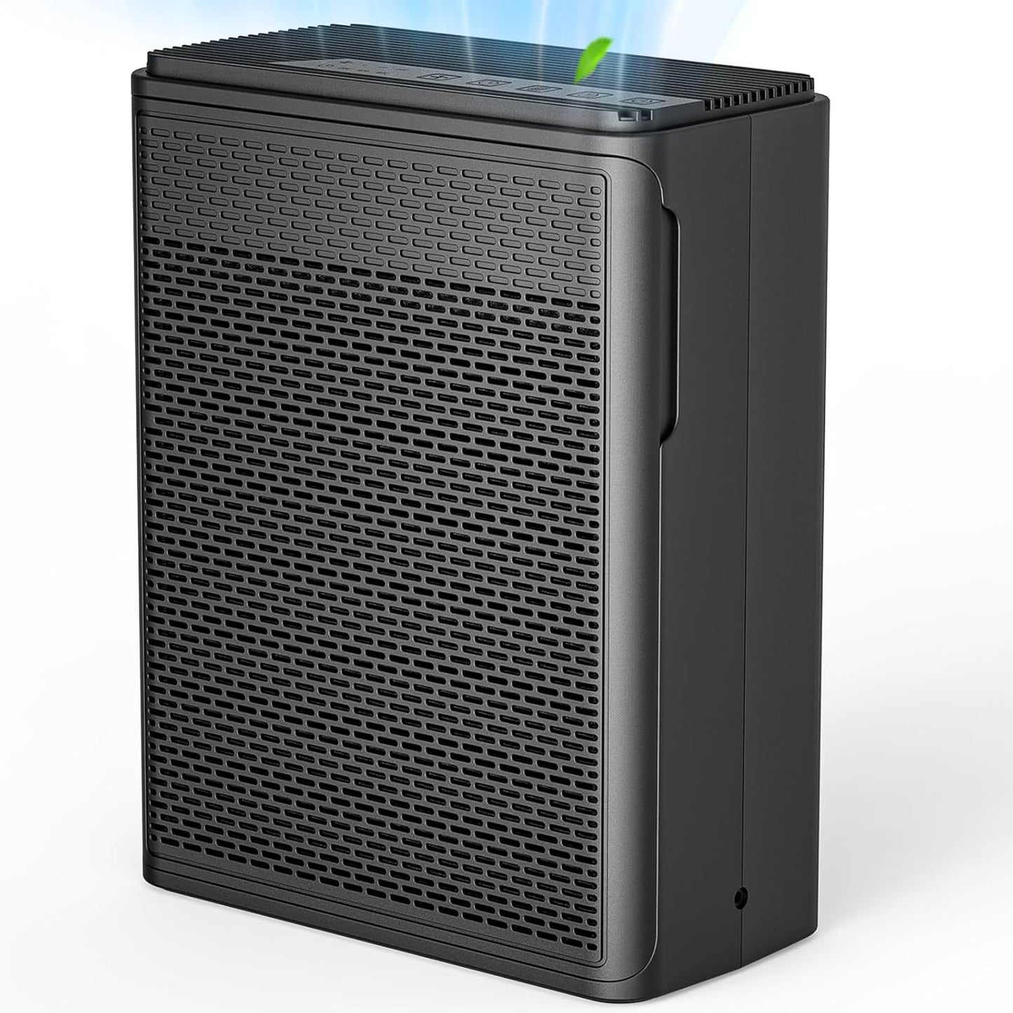 YARIKI Air Purifier - H13 HEPA Filter for Homes | Covers Up to 1500 Sq Ft, Quiet 22 dB, Black