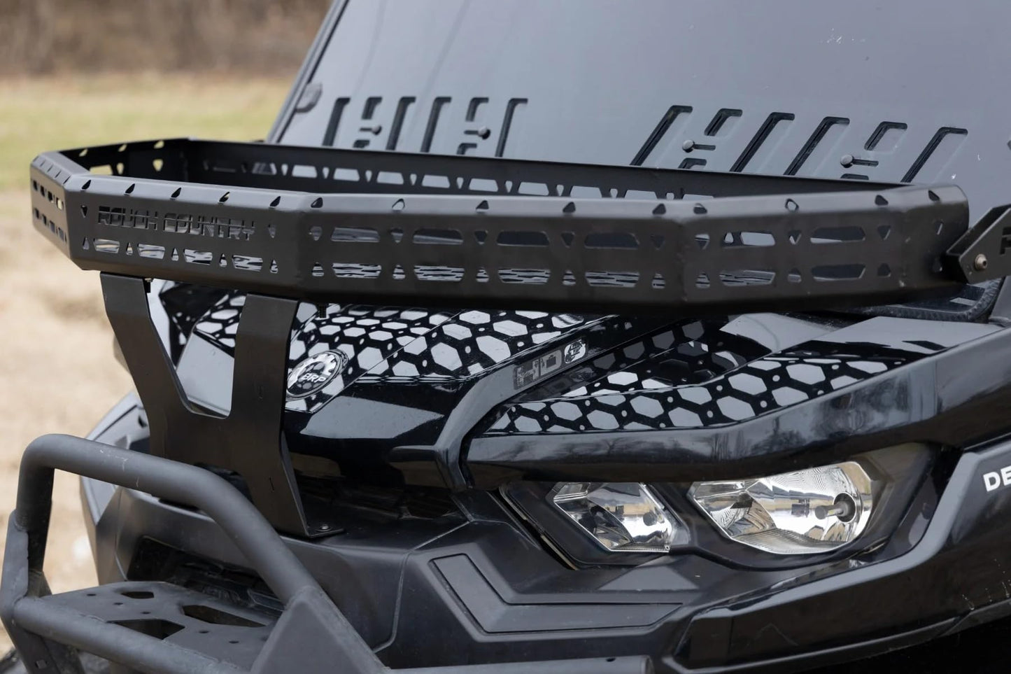 Rough Country Front Cargo Rack for Can-Am Defender HD8/HD9/Max HD10 (2020-2024) - Bolt-on Cargo Rack Kit