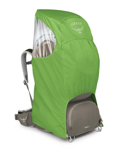 Osprey Poco LT Lightweight Child Carrier Backpack - Compact, Travel-Ready with Sunshade and Adjustable Fit - Lightweight, Comfortable Hiking for Toddlers, Tan Concrete