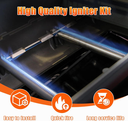 Uniflasy Grill Igniter Button - Compatible with Weber Spirit 210 & 310 Models (2013+) | Easy Installation
