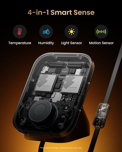 SwitchBot Universal Remote Control with Hub 3, Multi-use Smart Remote with Customize App, Control 25 IR/Bluetooth Devices and 10 Scenes, Compatible with TV/AC/SwitchBot BLE Devices