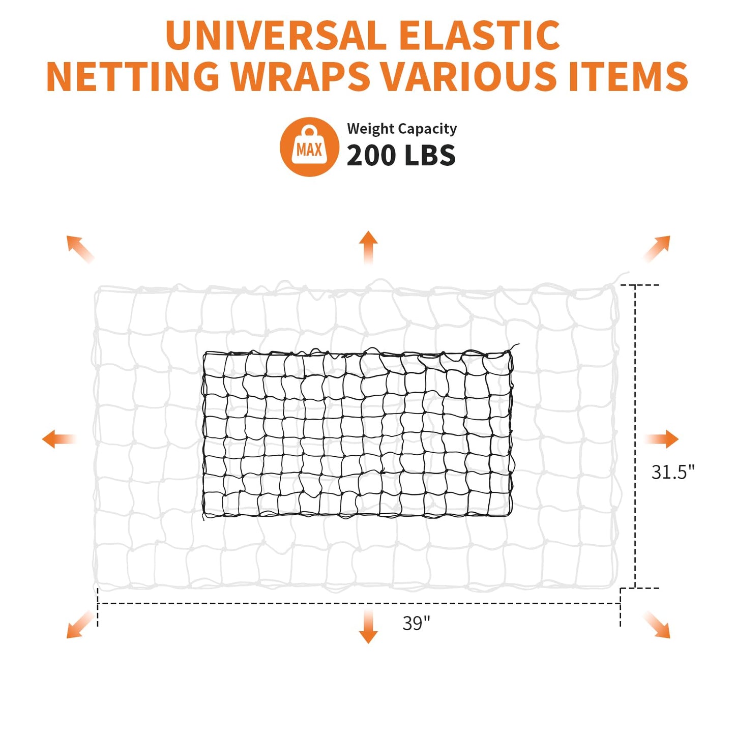 Roof Rack Cargo Basket,46"x36"x4.5" Heavy Duty Steel Carrier with Cargo Net, 200LB Capacity for Trucks & SUVs