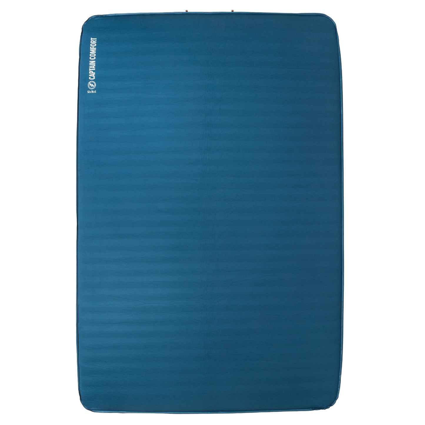 Big Agnes Captain Comfort Deluxe Camp - Supremely Comfortable, All-Weather, Self-Inflating Sleeping Pad, Double Wide, Gibraltar Sea