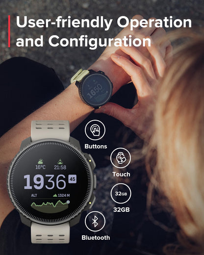 SUUNTO Vertical: Adventure GPS Watch, Large Screen, Offline Maps, Solar Charging