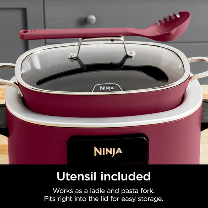 Ninja MC1000 Foodi PossibleCooker - 8.5 Quart Multi-Cooker with 4-in-1 Functionality & Glass Lid