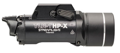 Streamlight 69168 TLR-1 HP-X USB 1300-Lumen High Candela Rail-Mounted Rechargeable Weapon Light, Includes Rail Locating Keys and Batteries, Black