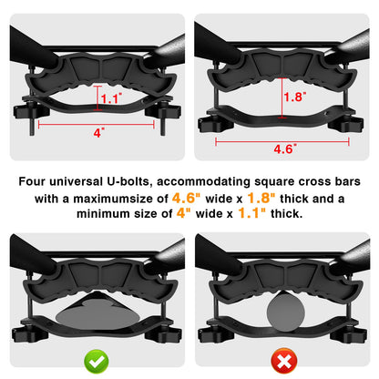 Wildroad Car Roof Cargo Carrier Combo of Upgraded 64"x 39"x 4" Roof Rack Cargo Basket with 21 Cubic ft Ultra Waterproof Anti-Tear Fabric Cargo Carrier Bag and Super Duty Bungee Cargo Net