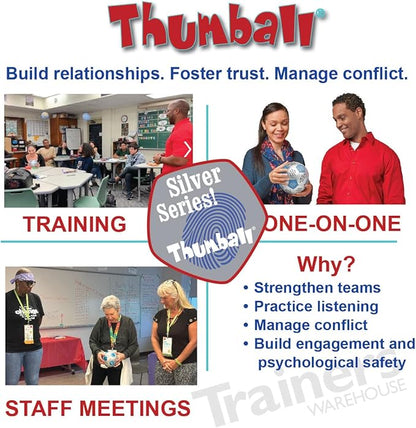 Trainers Warehouse 6 Thumball Collection 32 Prompts for Conversation Team Building Relationship and Training