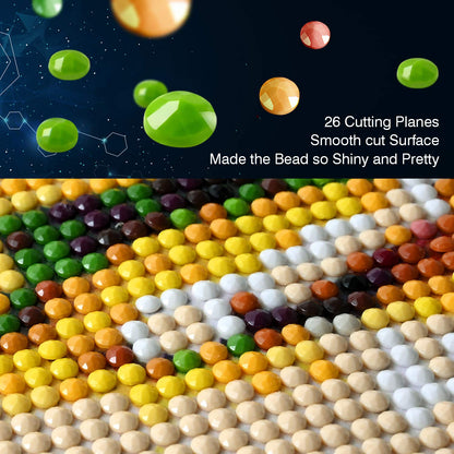 BOHADIY 5D Diamond Painting Kits for Adults,Animal Leopard Diamond Art Kits for Adult Beginner,DIY Full Drill Diamond Dots Paintings with Gem Art and Crafts for Adults Home Wall Decor 27.5 x15.7 inch