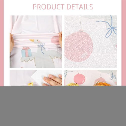 Honeydak 4 Pcs Silly Goose Birthday Party Tablecloths Pink 1st Baby Shower Gingham Table Cover Disposable Plastic Tablecloths Goose Theme Party Supplies for 1st Boys Girls Summer Decorations