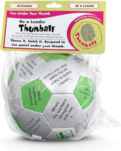 Trainers Warehouse 6 Thumball Collection 32 Prompts for Conversation Team Building Relationship and Training