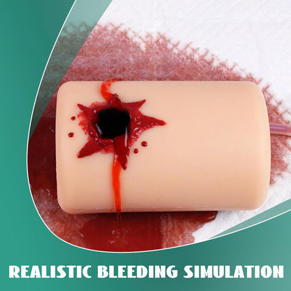 MedEduQuest Wound Packing Trainer for Tourniquet Bleeding Control Training，Stop The Bleeding Training Kit for Medical Classes, Carrying Bag