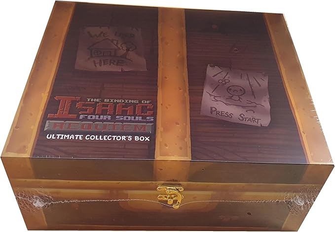 Maestro Media Binding of Isaac Four Souls Requiem Ultimate Edition Board Game | The Full Collection | Collectors Big Boi Box | Kickstarter Edition with Warp Cards