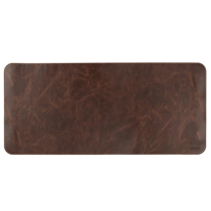 Londo Top Grain Leather Extended Mouse Pad – Large Desk Mat for Office & Gaming, Smooth Writing Surface, Non-Slip Base, Durable & Stylish Workspace Accessory