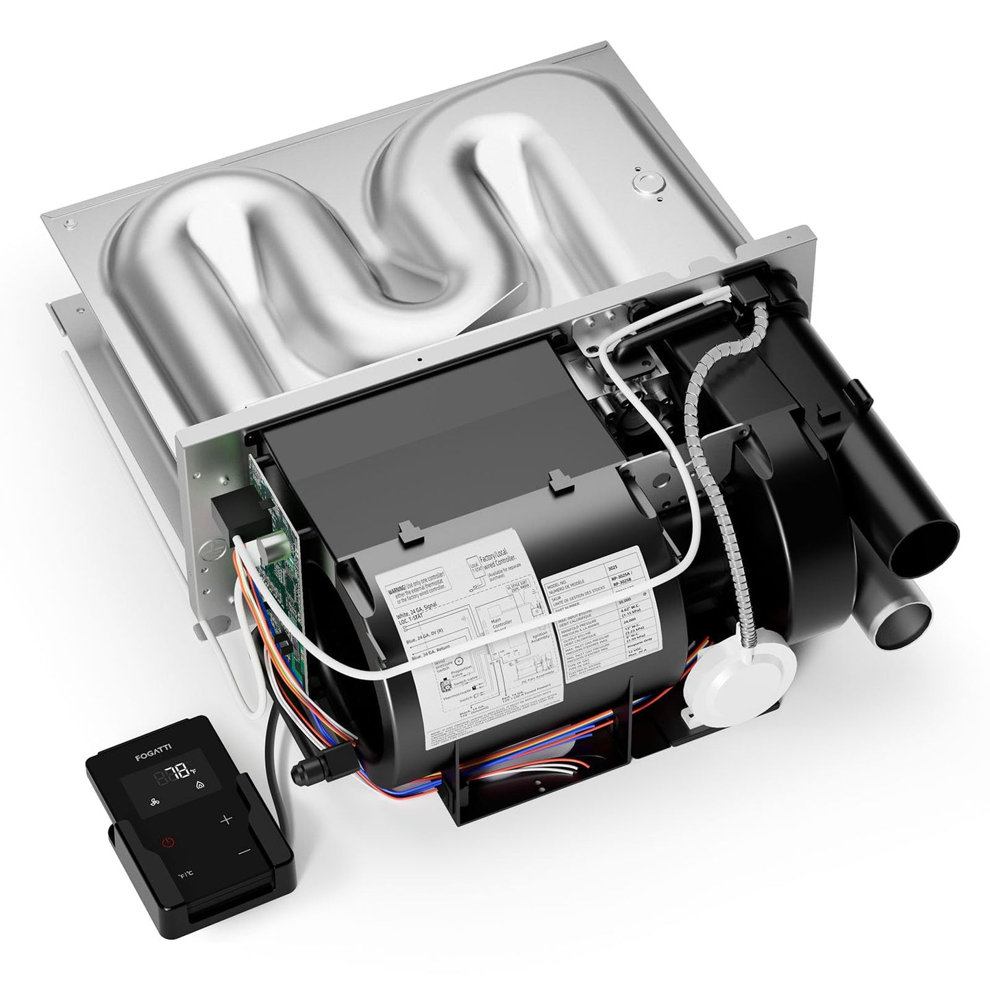 FOGATTI RV Furnace Replacement Unit 35,000 BTU -Smart Temp Control Compatible PR-35/40 Series - Please Consult Before Purchasing