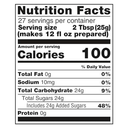 Lipton Iced Tea Mix, Peach Sweetened 10 qt (pack of 6)