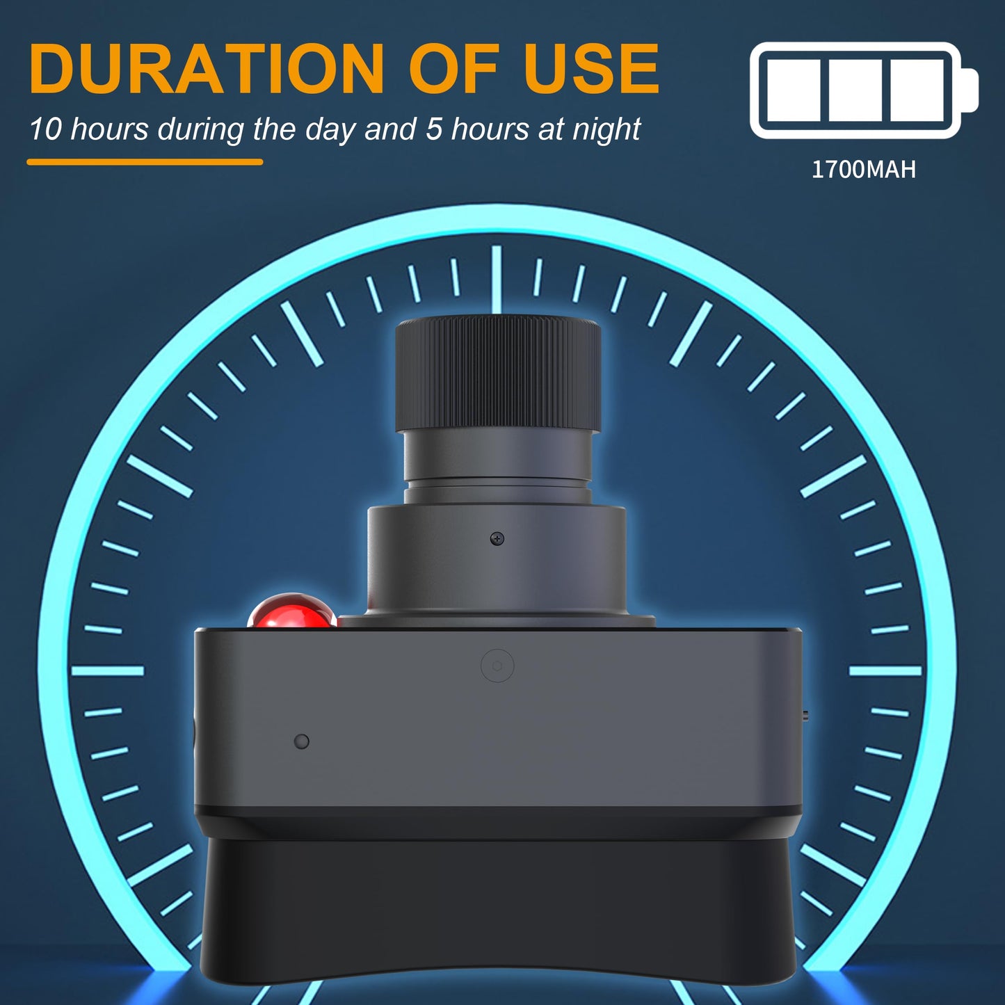 Thermal Bow Sight,Night Vision Goggles Digital Crosshair Monocular Bow Sight for Observing Animals at Night Ideal for Hiking & Camping