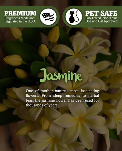 Pure Jasmine Soy Votive Candles - Scented with Essential & Natural Oils - 6 Yellow Natural Votive Candle Refills - Flower & Floral Collection