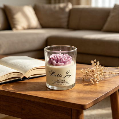 Scented Candles,Carnation Aromatherapy,Natural Soy Candles,Candle for Home Scented,Spiritual Gifts for Women and Men,for Home Scented, Birthday Gifts Mothers Day