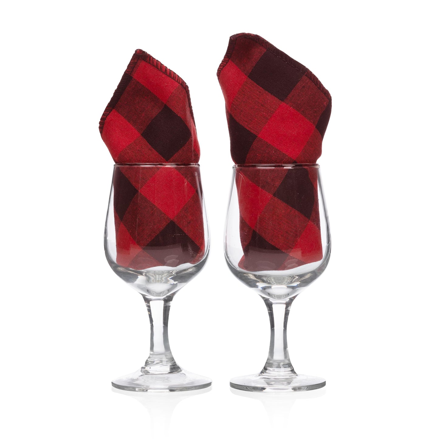 PICNIC TIME Somerset Deluxe Picnic Basket with Picnic Blanket, Soft Cooler and Wine Bag - Picnic Set 2 - Romantic Picnic Wine Basket, (Red & Black Buffalo Plaid Pattern)