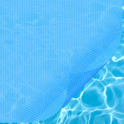 VEVOR Solar Pool Cover, 28 x 14 ft Rectangle Solar Cover 12 mil for Pools, Inground Above Ground Swimming Pool Solar Blanket with Bubble, Heat Retaining Solar Covers Blue
