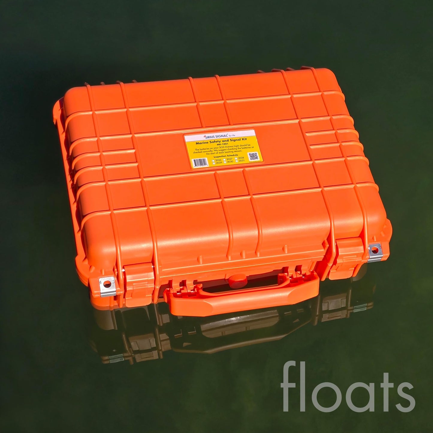 Sirius Signal MK-1001 Boating Safety and Emergency SOS Kit - Complete Visual, Audible, and First Aid System - USCG Approved